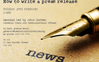 How to write a press release